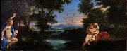 Francesco Albani Hermaphroditus and Salmacis France oil painting artist